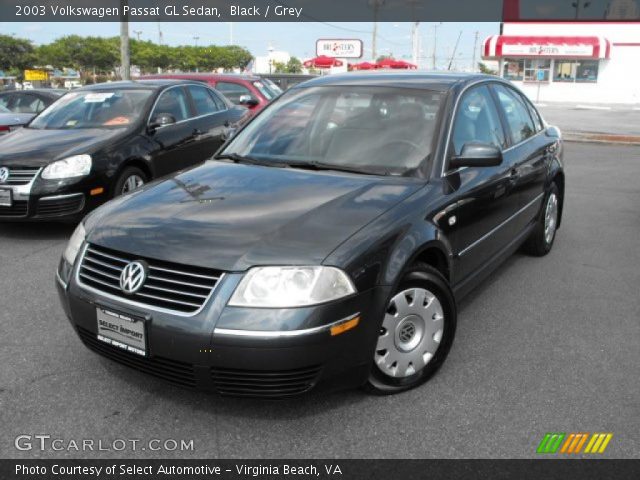2003 Volkswagen Passat GL Sedan in Black