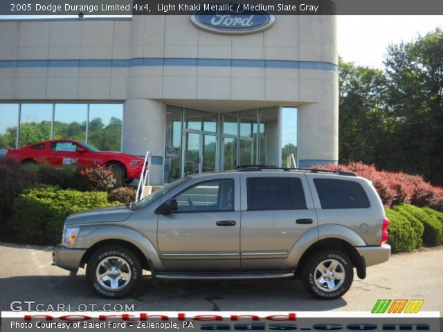 2005 Dodge Durango Limited 4x4 in Light Khaki Metallic