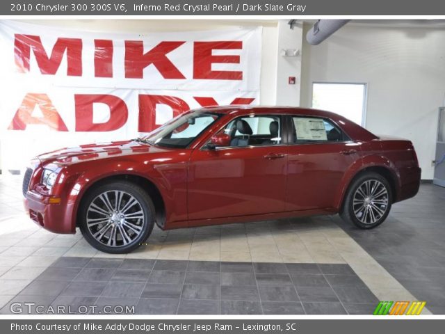 2010 Chrysler 300 300S V6 in Inferno Red Crystal Pearl