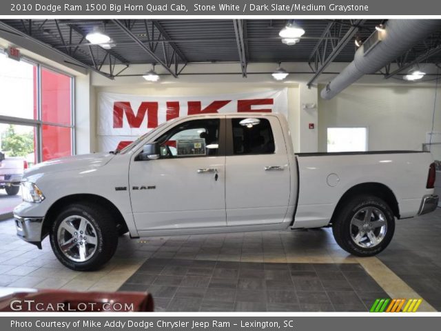 2010 Dodge Ram 1500 Big Horn Quad Cab in Stone White