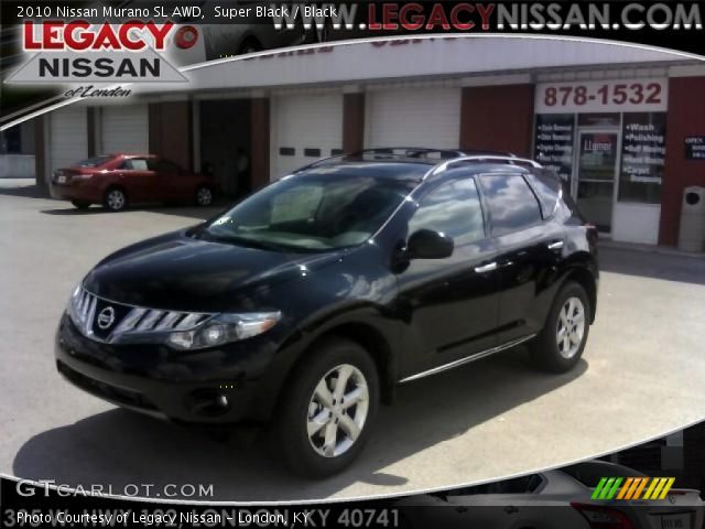2010 Nissan Murano SL AWD in Super Black