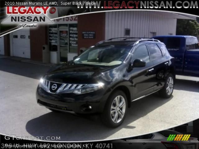 2010 Nissan Murano LE AWD in Super Black