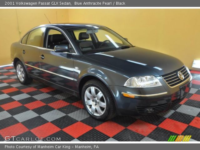 2001 Volkswagen Passat GLX Sedan in Blue Anthracite Pearl