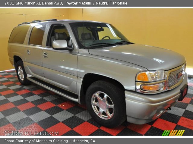 2001 GMC Yukon XL Denali AWD in Pewter Metallic