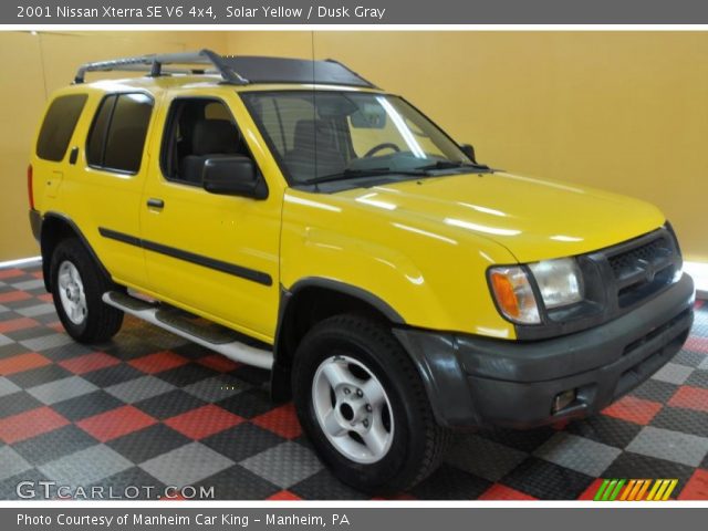 2001 Nissan Xterra SE V6 4x4 in Solar Yellow