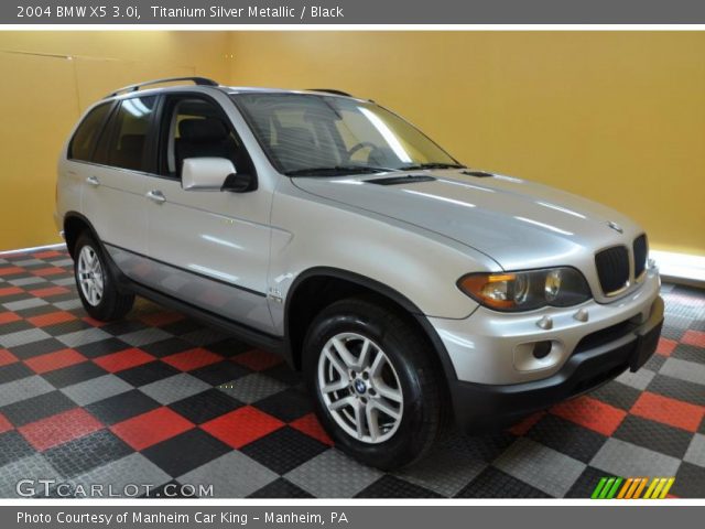 2004 BMW X5 3.0i in Titanium Silver Metallic