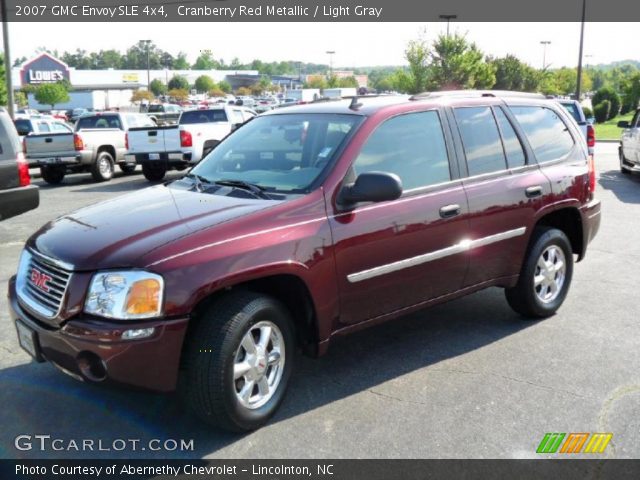 2007 GMC Envoy SLE 4x4 in Cranberry Red Metallic