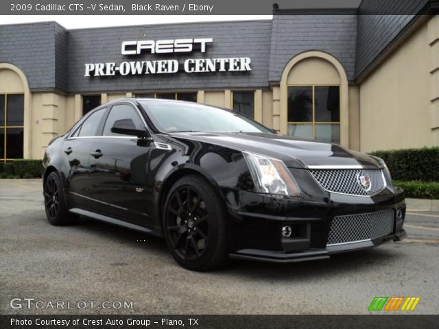 2009 Cadillac CTS -V Sedan in Black Raven