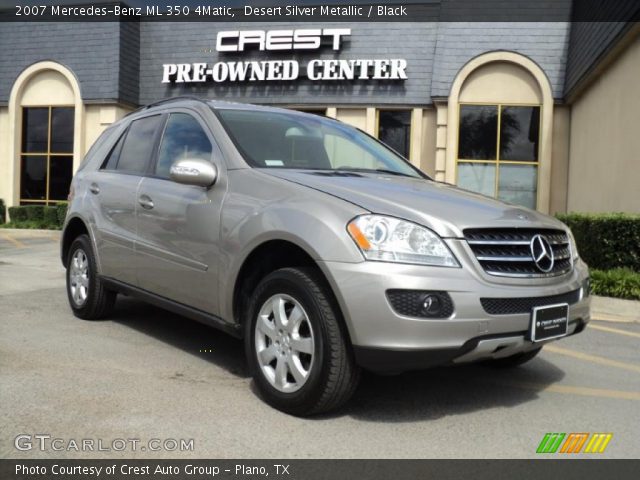 2007 Mercedes-Benz ML 350 4Matic in Desert Silver Metallic