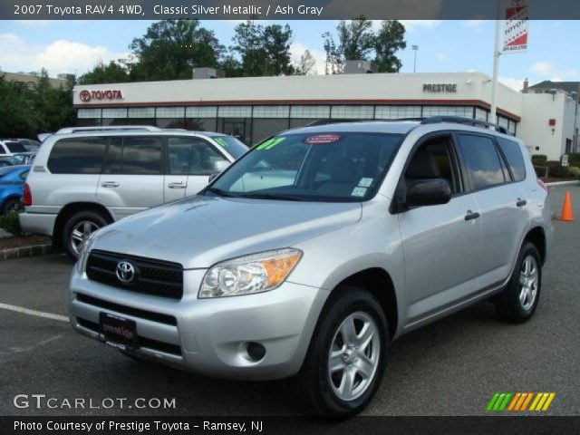 2007 Toyota RAV4 4WD in Classic Silver Metallic
