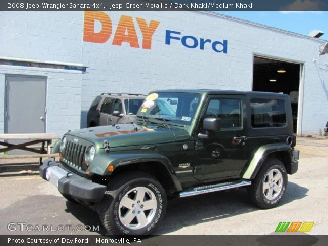 2008 Jeep Wrangler Sahara 4x4 in Jeep Green Metallic