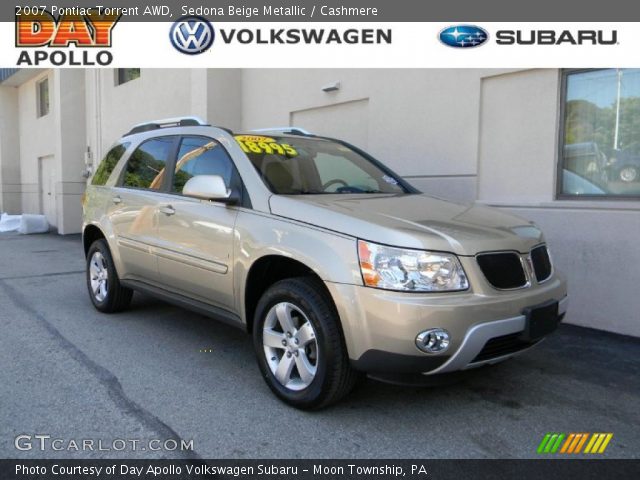 2007 Pontiac Torrent AWD in Sedona Beige Metallic