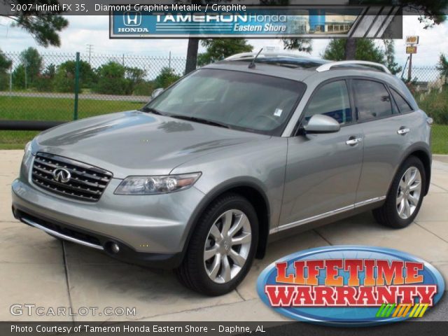 2007 Infiniti FX 35 in Diamond Graphite Metallic