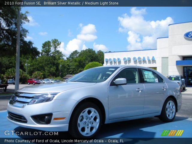 2010 Ford Fusion SE in Brilliant Silver Metallic