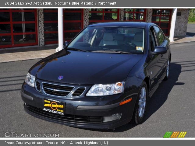 2004 Saab 9-3 Arc Sedan in Nocturne Blue Metallic