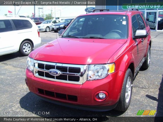 2010 Ford Escape XLT in Sangria Red Metallic