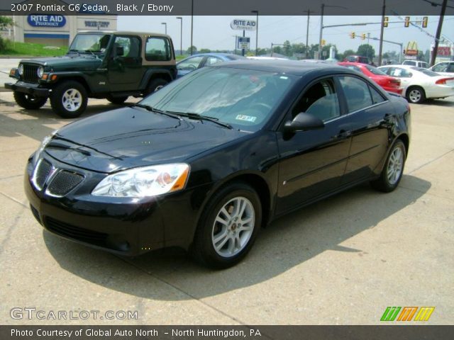 2007 Pontiac G6 Sedan in Black
