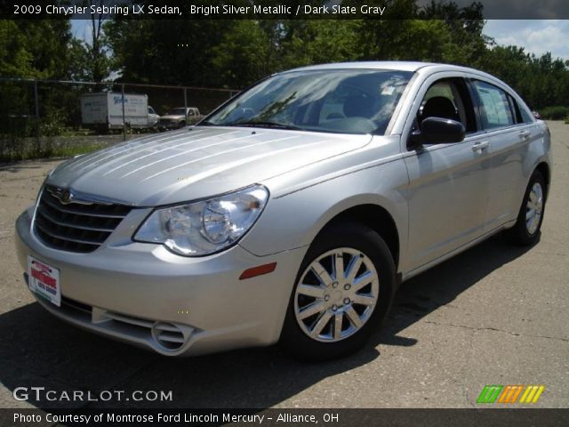2009 Chrysler Sebring LX Sedan in Bright Silver Metallic