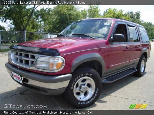 1996 Ford Explorer XLT 4x4 in Electric Red Metallic
