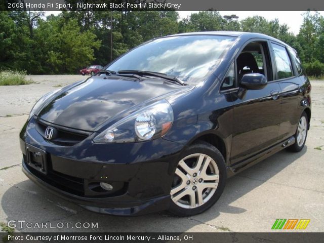 2008 Honda Fit Sport in Nighthawk Black Pearl