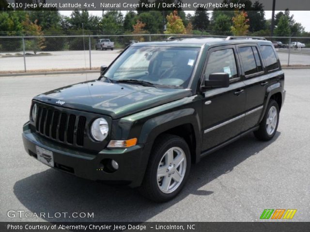 2010 Jeep Patriot Latitude 4x4 in Natural Green Pearl