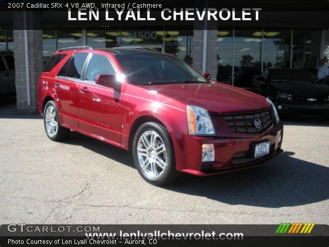 2007 Cadillac SRX 4 V8 AWD in Infrared