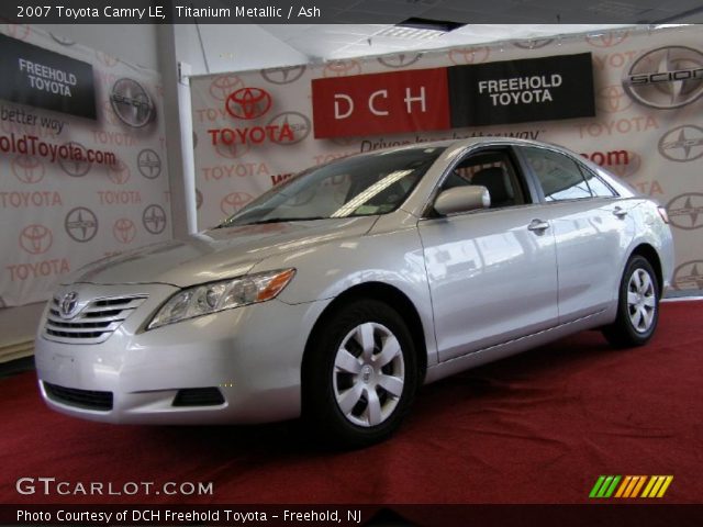 2007 Toyota Camry LE in Titanium Metallic