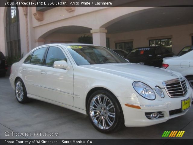 2008 Mercedes-Benz E 350 Sedan in Arctic White