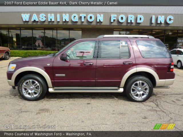 2007 Ford Explorer Eddie Bauer 4x4 in Dark Cherry Metallic