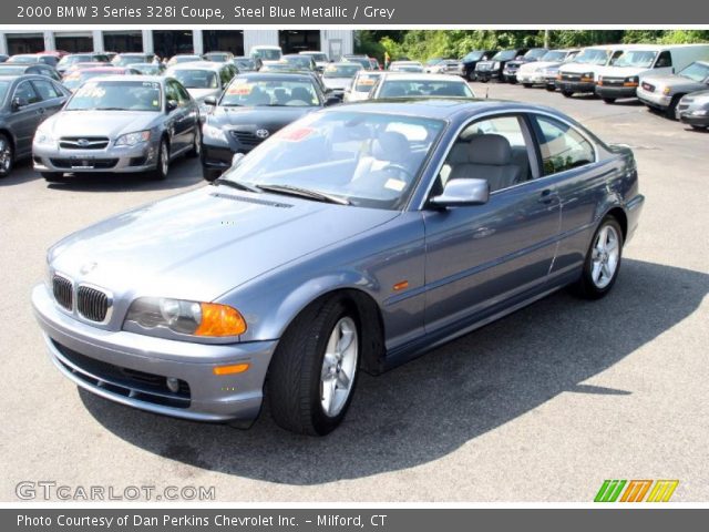 2000 BMW 3 Series 328i Coupe in Steel Blue Metallic