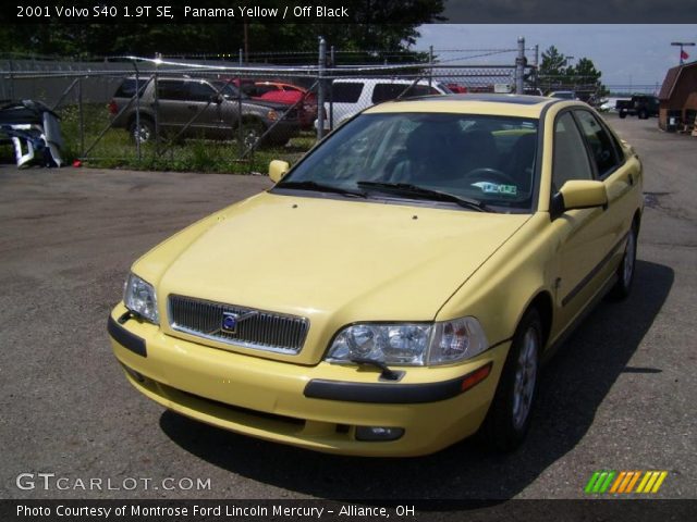 2001 Volvo S40 1.9T SE in Panama Yellow