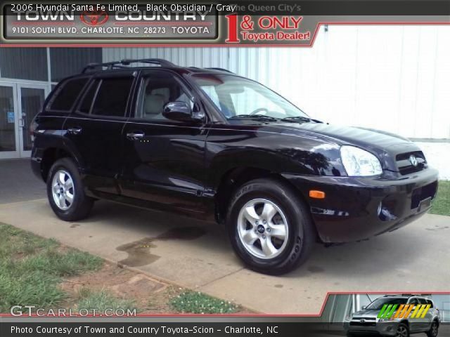 2006 Hyundai Santa Fe Limited in Black Obsidian