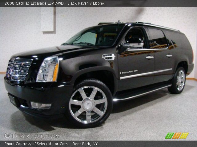 2008 Cadillac Escalade ESV AWD in Black Raven
