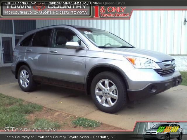 2008 Honda CR-V EX-L in Whistler Silver Metallic