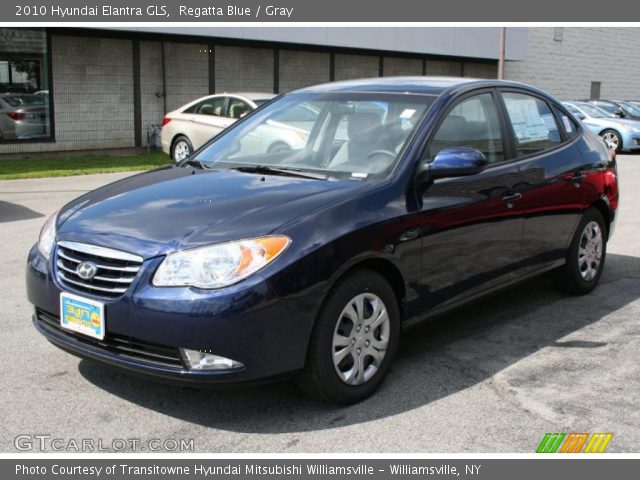 2010 Hyundai Elantra GLS in Regatta Blue