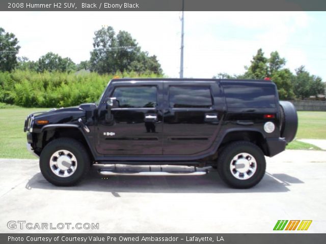 2008 Hummer H2 SUV in Black