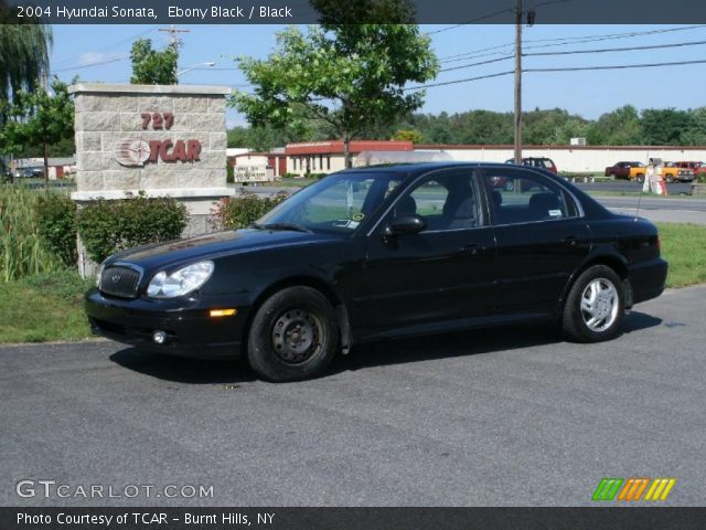 2004 Hyundai Sonata  in Ebony Black