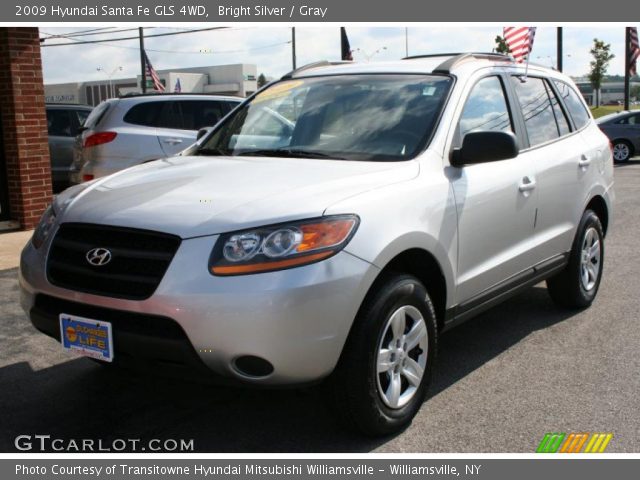 2009 Hyundai Santa Fe GLS 4WD in Bright Silver