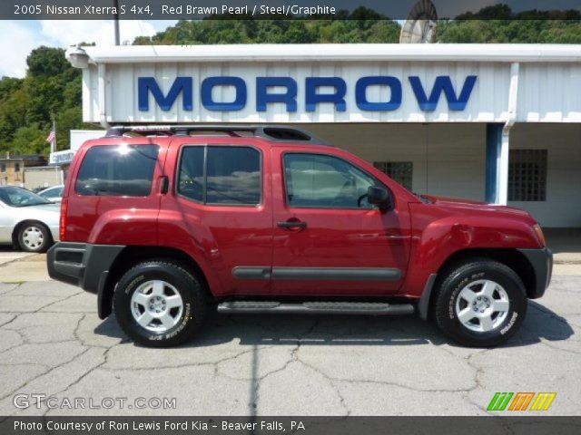 2005 Nissan Xterra S 4x4 in Red Brawn Pearl