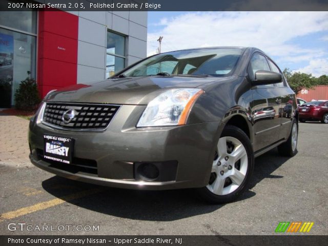 2007 Nissan Sentra 2.0 S in Polished Granite