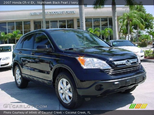 2007 Honda CR-V EX in Nighthawk Black Pearl