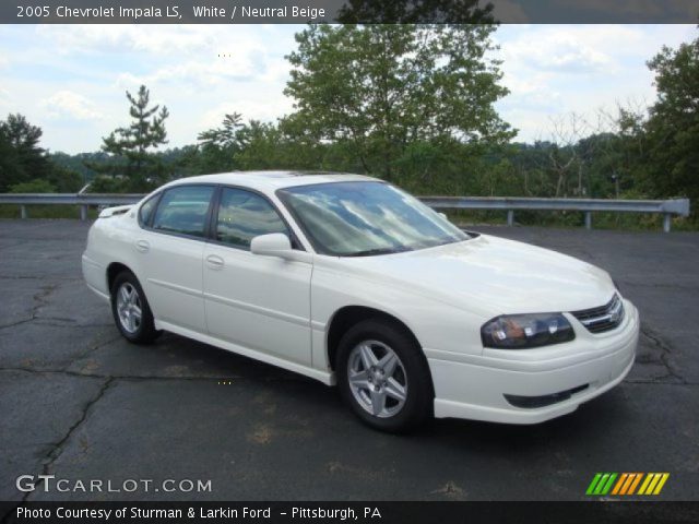 2005 Chevrolet Impala LS in White