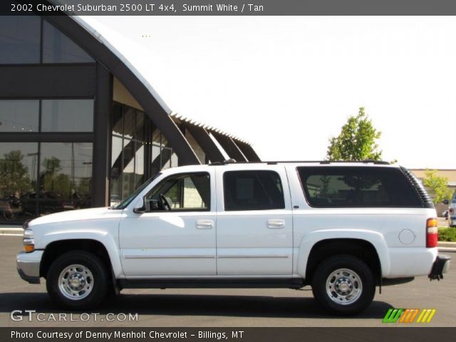 2002 Chevrolet Suburban 2500 LT 4x4 in Summit White