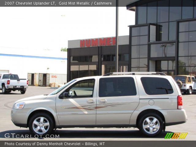 2007 Chevrolet Uplander LT in Gold Mist Metallic