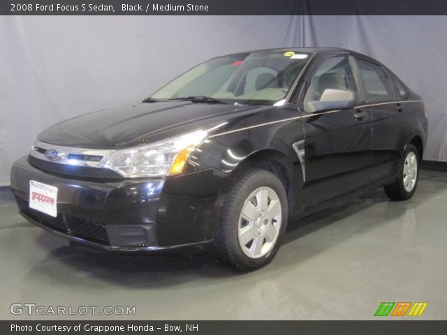 2008 Ford Focus S Sedan in Black