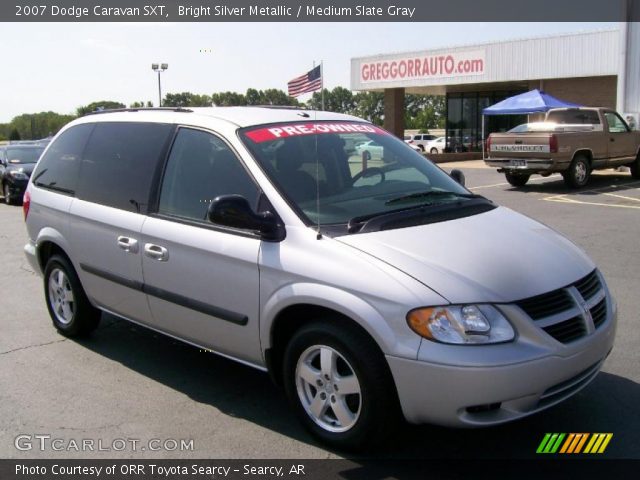 2007 Dodge Caravan SXT in Bright Silver Metallic