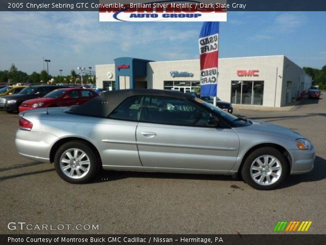2005 Chrysler Sebring GTC Convertible in Brilliant Silver Metallic