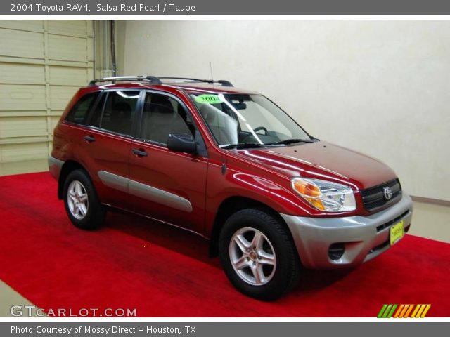 2004 Toyota RAV4  in Salsa Red Pearl