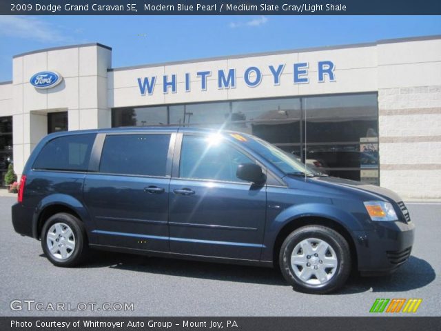 2009 Dodge Grand Caravan SE in Modern Blue Pearl