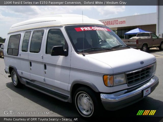 1996 Ford E Series Van E150 Passenger Conversion in Oxford White